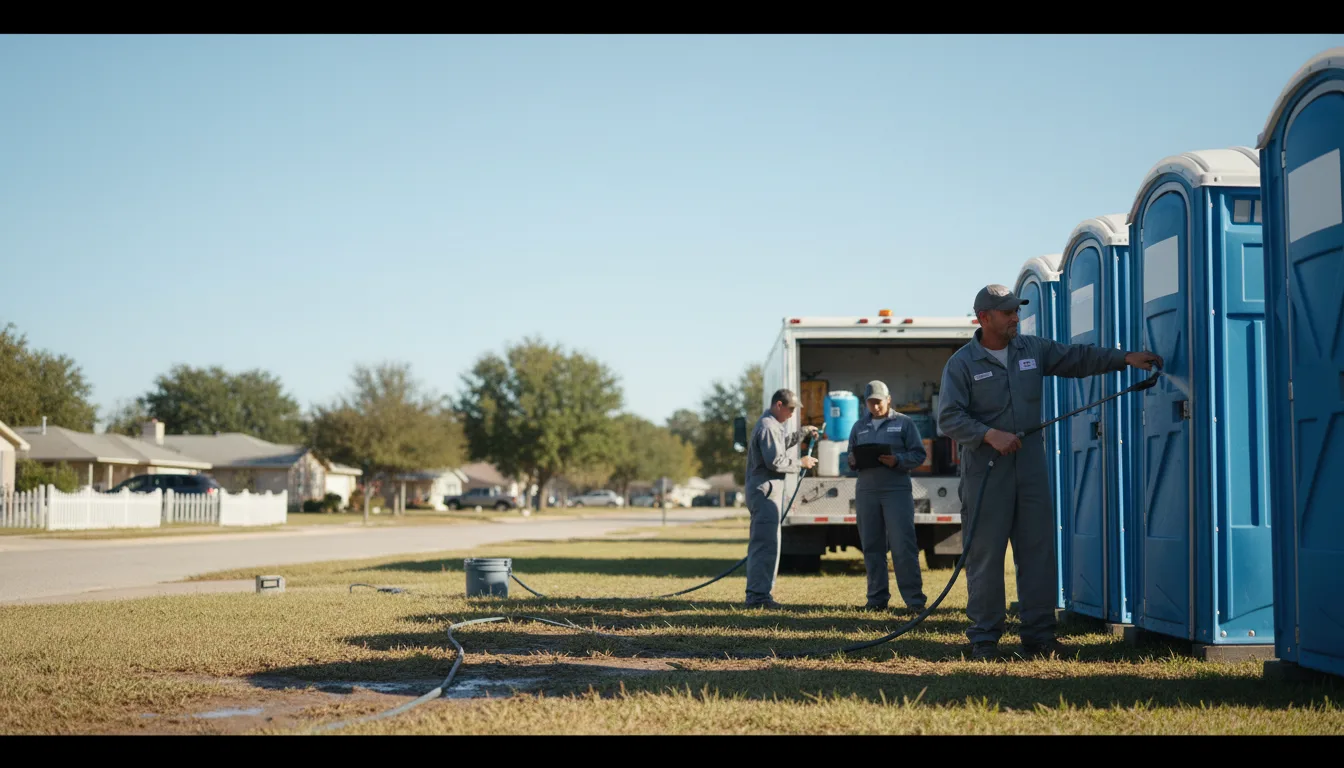 Long-Term Portable Toilet Rental in Royston, GA near me